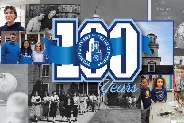 100th anniversary photo collage