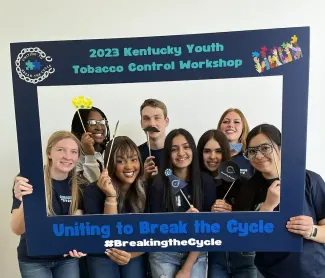 2023 Kentucky Youth Tobacco Control Workshop grou photo