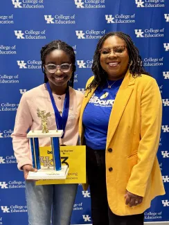 Josephine Frimpong, 8th grade, EJ Hayes Middle School