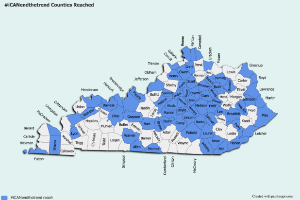 Counties Reached